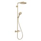 Hansgrohe Raindance Select S - Colonne de douche thermostatique Showerpipe, 3 jets, bronze brossé 27633140 Hansgrohe Raindance Select S - Colonne de douche thermostatique Showerpipe, 3 jets, bronze brossé 27633140