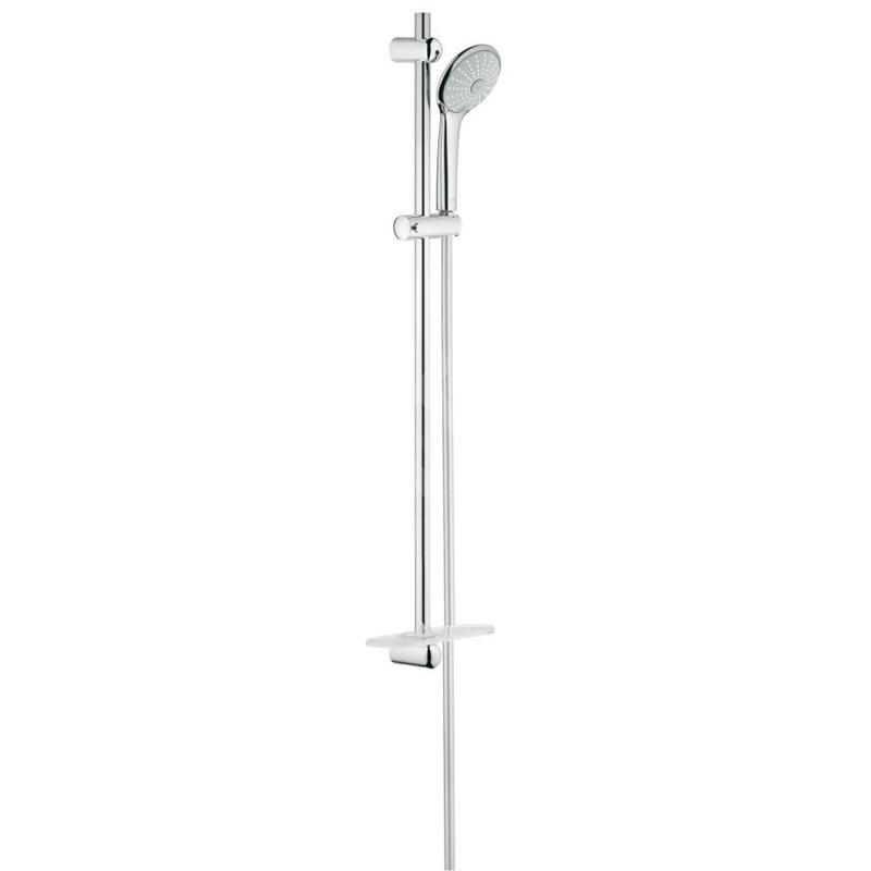 Grohe Euphoria - Set tête de douche Massage 110, barre et flexible, 3 jets, chrome 27226001