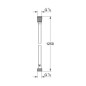 Grohe Flexibles - Flexible de douche Silverflex 1250 mm, supersteel 28362DC0