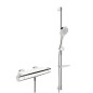 Hansa Optima - Set de douche avec thermostat, 3 jets, chrome 48130331