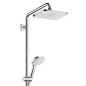 Hansgrohe Croma - Colonne de douche Showerpipe avec mitigeur thermostatique de baignoire, 1jet, chrome 27687000 Hansgrohe Croma - Colonne de douche Showerpipe avec mitigeur thermostatique de baignoire, 1jet, chrome 27687000