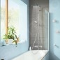 Hansgrohe Croma - Colonne de douche Showerpipe avec mitigeur thermostatique de baignoire, 1jet, chrome 27687000 Hansgrohe Croma - Colonne de douche Showerpipe avec mitigeur thermostatique de baignoire, 1jet, chrome 27687000