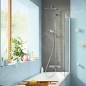 Hansgrohe Croma - Colonne de douche Showerpipe avec mitigeur thermostatique de baignoire, 1jet, chrome 27687000 Hansgrohe Croma - Colonne de douche Showerpipe avec mitigeur thermostatique de baignoire, 1jet, chrome 27687000