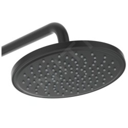 Ideal Standard CeraTherm - Set de douche T25 avec thermostat, diamètre 200 mm, 1 jet, noir A7545XG