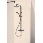 Ideal Standard CeraTherm - Set de douche T25 avec thermostat, diamètre 200 mm, 1 jet, noir A7545XG Ideal Standard CeraTherm - Set de douche T25 avec thermostat, diamètre 200 mm, 1 jet, noir A7545XG