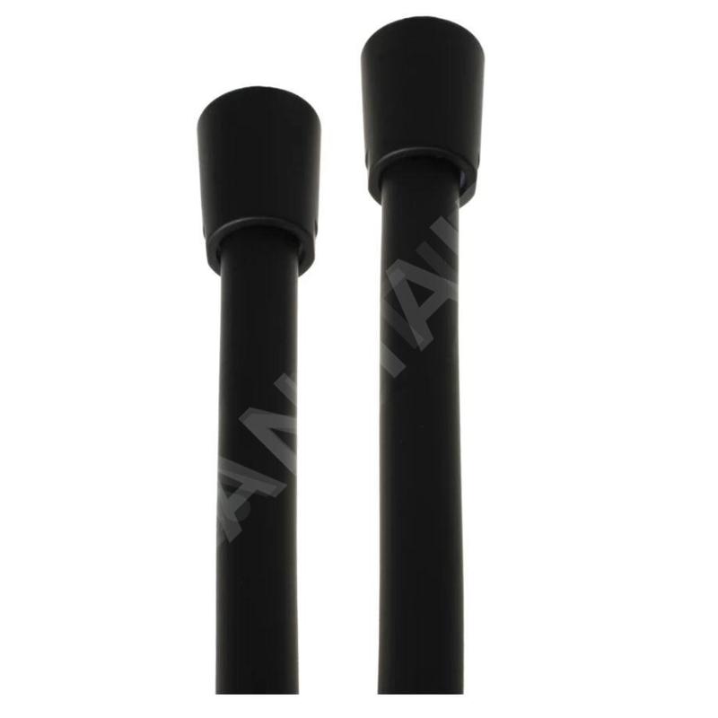Hansa - Flexible de douche, 175 cm, noir mat 4446030033