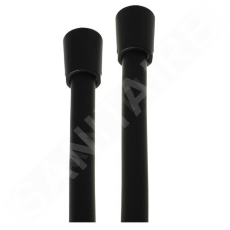 Hansa - Flexible de douche, 175 cm, noir mat 4446030033