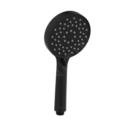 kielle Oudee - Set de douche avec thermostat, 228 mm, 3 jets, noir mat 20602024