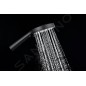 kielle Oudee - Set de douche avec thermostat, 228 mm, 3 jets, noir mat 20602024