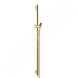 Hansgrohe Unica'S - Barre de douche 900 mm avec flexible, aspect doré poli 28631990
