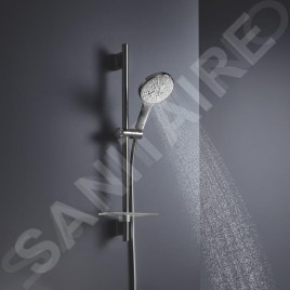 Grohe Rainshower SmartActive - Set de douche de tête 130, 3 jets, barre 600 mm et flexible, chrome 26546000