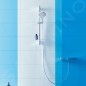 Grohe Rainshower SmartActive - Set de douche de tête 130, 3 jets, barre 600 mm et flexible, chrome 26546000