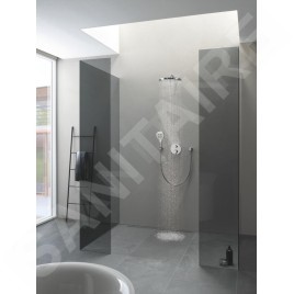 Grohe Rainshower SmartActive - Douche de tête 130, 3 jets, chrome 26544000