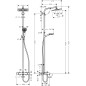 Hansgrohe Crometta - Mitigeur de baignoire thermostatique E 240 Showerpipe avec accessoires, chrome 27298000 Hansgrohe Crometta - Mitigeur de baignoire thermostatique E 240 Showerpipe avec accessoires, chrome 27298000