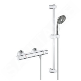 Grohe Precision Trend - Set de douche avec thermostat, 3 jets, chrome 34237002
