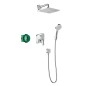 Hansgrohe Crometta - Set de douche E 240, avec mitigeur Logis encastré, chrome 27957000 Hansgrohe Crometta - Set de douche E 240, avec mitigeur Logis encastré, chrome 27957000