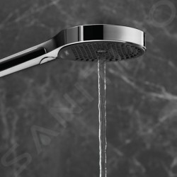 Hansgrohe Rainfinity - Pommeau de douche 130, 3 jets, EcoSmart, chrome 26865000