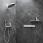 Hansgrohe Rainfinity - Pommeau de douche 130, 3 jets, EcoSmart, chrome 26865000