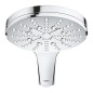 Grohe Rainshower SmartActive - Set de douche de tête 150 9,5 l/min, 3 jets, barre 900 mm et flexible, chrome 26594000