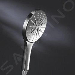 Grohe Rainshower SmartActive - Set de douche de tête 150 9,5 l/min, 3 jets, barre 900 mm et flexible, chrome 26594000
