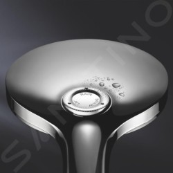 Grohe Rainshower SmartActive - Set de douche de tête 150 9,5 l/min, 3 jets, barre 900 mm et flexible, chrome 26594000