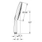 Grohe Rainshower SmartActive - Douche de tête 150, 3 jets, chrome 26553000
