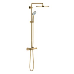 Grohe Euphoria - Set de douche 310 avec thermostat, 3 jets, Cool Sunrise 26075GL0