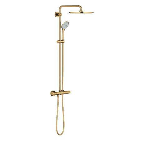 Grohe Euphoria - Set de douche 310 avec thermostat, 3 jets, Cool Sunrise 26075GL0