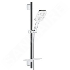 Grohe Vitalio SmartActive - Set de pommeau de douche, 3 jets, barre et flexible, chrome 26596000
