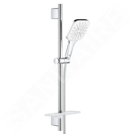 Grohe Vitalio SmartActive - Set de pommeau de douche, 3 jets, barre et flexible, chrome 26596000