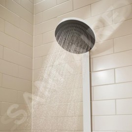Hansgrohe Pulsify S - Set de douche 260 avec thermostat ShowerTablet Select 400, 2 jets, EcoSmart, blanc mat 24241700