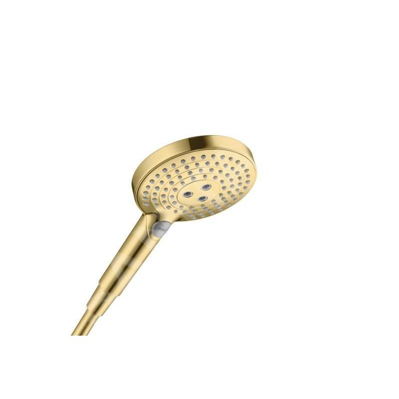 Hansgrohe Raindance Select S - Pommeau de douche 120, 3 jets, or poli 26530990
