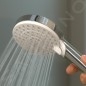 Hansgrohe Crometta - Set de douche Vario 9 l/min avec support Porter, 2 jets, blanc/chrome 26694400