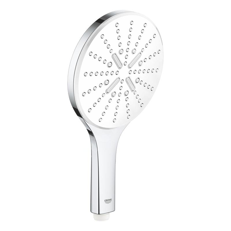 Grohe Rainshower SmartActive - Douche de tête 150 9,5 l/min, 3 jets, blanc lunaire 26554LS0