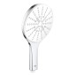 Grohe Rainshower SmartActive - Douche de tête 150 9,5 l/min, 3 jets, blanc lunaire 26554LS0