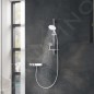 Grohe Rainshower SmartActive - Douche de tête 150 9,5 l/min, 3 jets, blanc lunaire 26554LS0