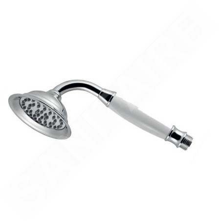Novaservis Douchettes à main - Pommeau de douche Retro, blanc/chrome S160