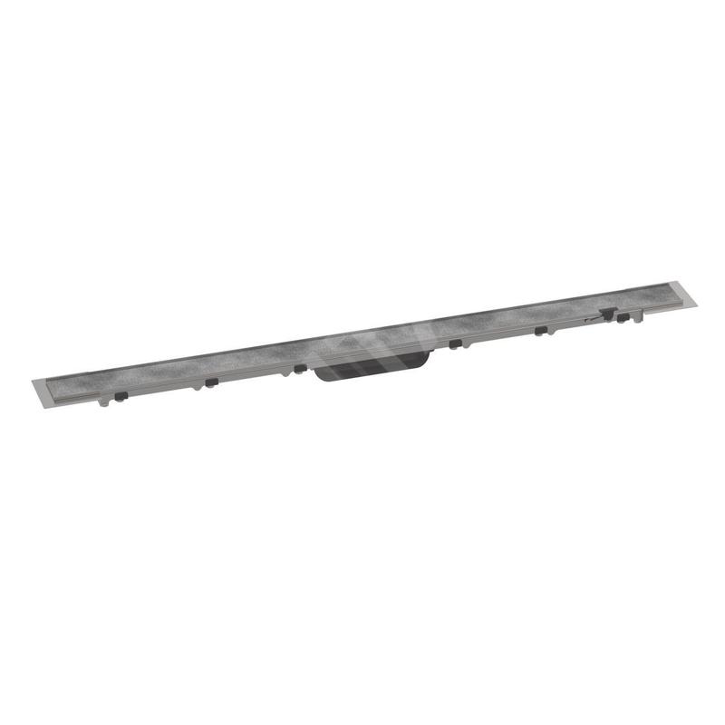 Hansgrohe RainDrain Rock - Caniveau de douche linéaire 900, avec grille à carreler, inox 56032000 Hansgrohe RainDrain Rock - Caniveau de douche linéaire 900, avec grille à carreler, inox 56032000