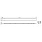 Hansgrohe RainDrain Rock - Caniveau de douche linéaire 900, avec grille à carreler, inox 56032000 Hansgrohe RainDrain Rock - Caniveau de douche linéaire 900, avec grille à carreler, inox 56032000