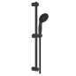 Grohe Vitalio Start - Colonne de douche avec pommeau de douche, support et flexible, noir mat 279482430