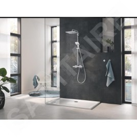 Grohe Rainshower SmartActive Cube - Douche de tête 130, 3 jets, chrome 26550000