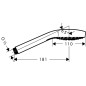 Hansgrohe Croma Select S - Douchette Vario, blanc/chrome 26802400 Hansgrohe Croma Select S - Douchette Vario, blanc/chrome 26802400