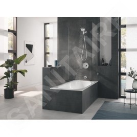 Grohe Rainshower SmartActive Cube - Douche de tête 130 6,8 l/min, 3 jets, chrome 26552000