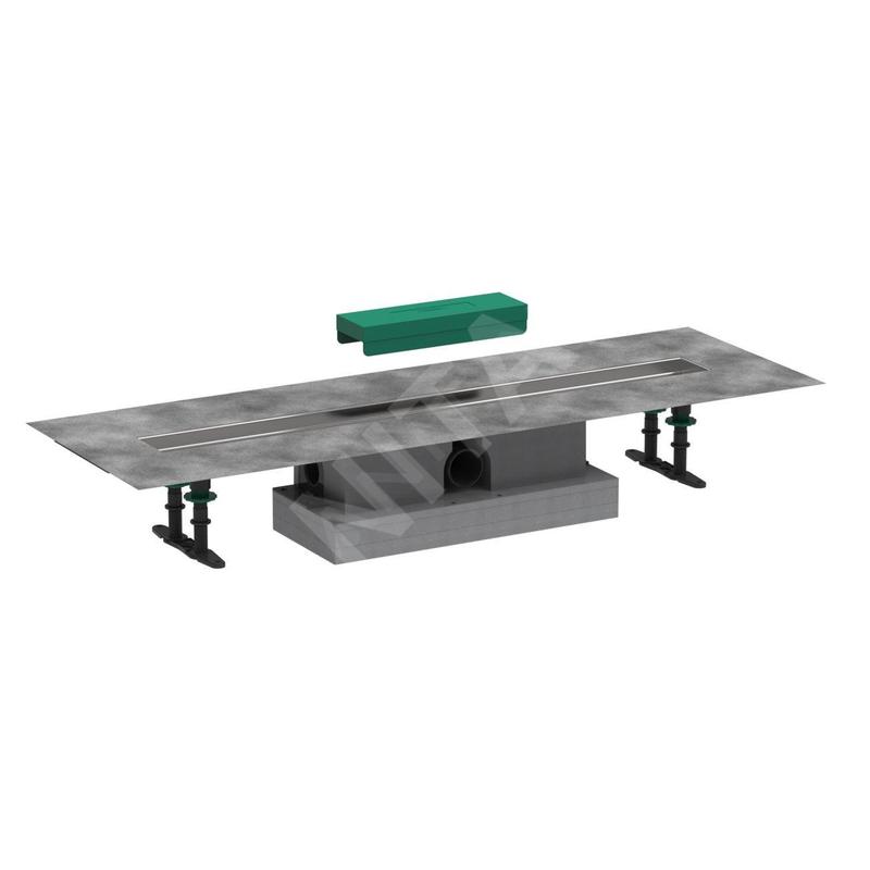 Hansgrohe uBox universal - Ensemble complet pour caniveaux de douche linéaires 800, pour installation standard, inox 56024180 Hansgrohe uBox universal - Ensemble complet pour caniveaux de douche linéaires 800, pour installation standard, inox 56024180