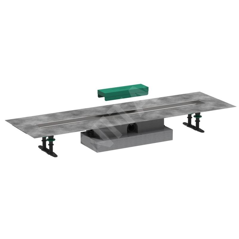 Hansgrohe uBox universal - Ensemble complet pour caniveaux de douche linéaires 900, pour installation à plat, inox 56019180 Hansgrohe uBox universal - Ensemble complet pour caniveaux de douche linéaires 900, pour installation à plat, inox 56019180