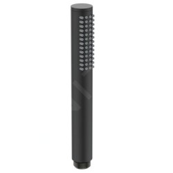 Ideal Standard CeraTherm - Set de douche T25 avec thermostat, diamètre 300 mm, 1 jet, noir BC748XG