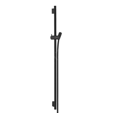 Hansgrohe Unica'S - Barre de douche 900 mm avec flexible, noir mat 28631670