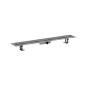 Hansgrohe RainDrain Compact - Caniveau de douche 120 cm pour insertion de carreaux, avec grille 56185000