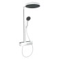 Hansgrohe Rainfinity - Set de douche avec thermostat, diamètre 36 mm, 3 jet, blanc mat 26853700 Hansgrohe Rainfinity - Set de douche avec thermostat, diamètre 36 mm, 3 jet, blanc mat 26853700