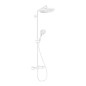 Hansgrohe Croma Select S - Set de douche Showerpipe 280 avec thermostat, EcoSmart, blanc mat 26891700 Hansgrohe Croma Select S - Set de douche Showerpipe 280 avec thermostat, EcoSmart, blanc mat 26891700